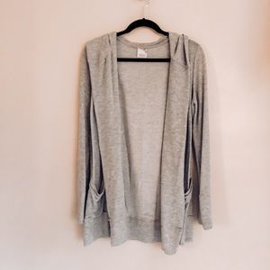 Soft Hooded Cardigan